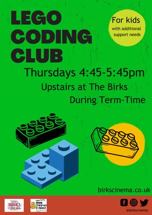 Lego Coding Club for children with additional support needs