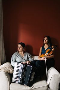 Rachel and Holli at Birks Cinema