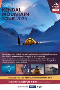 Kendal Mountain Tour 2025 - A Night Of Adventure Films